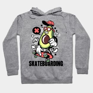 Playful Skateboarding Event Hoodie